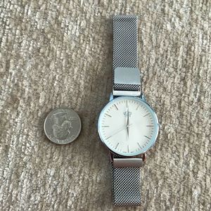 Silver premier designs watch